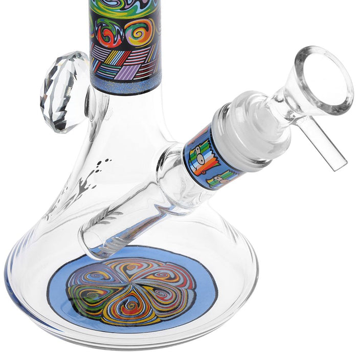Pulsar Mosaic Bart Wag Glass Bong