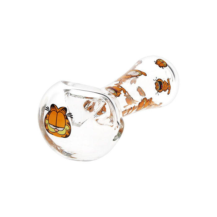 Stoned Orange Cat Glass Spoon Pipe 3 Pack