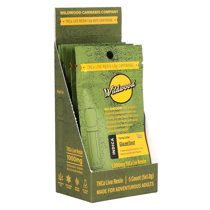 Wildwood Dispensary Grade Live Resin THCA Cartridge 1g