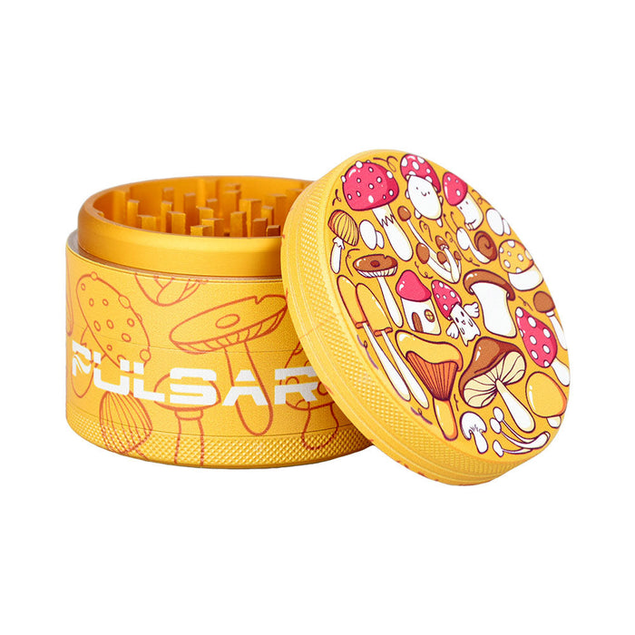 Pulsar Design Series 4 Peice Grinder - Fungiside