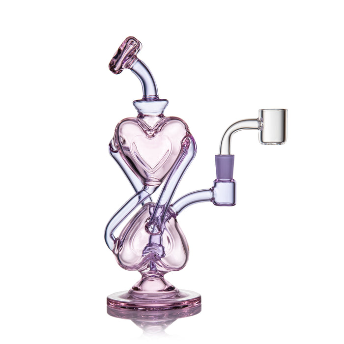 Mj Arsenal Heart to Heart Mini Dab Rig Limited Edition Valentines