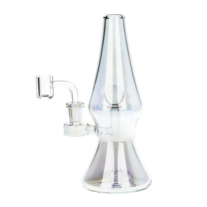 SeshGear Lava Lamp Electroplated Ombre Glass Dab Rig