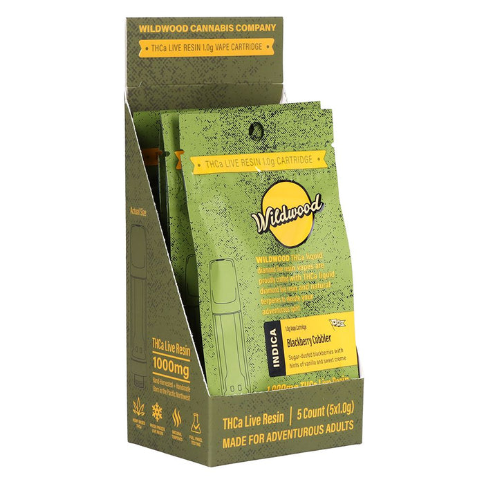 Wildwood Dispensary Grade Live Resin THCA Cartridge 1g