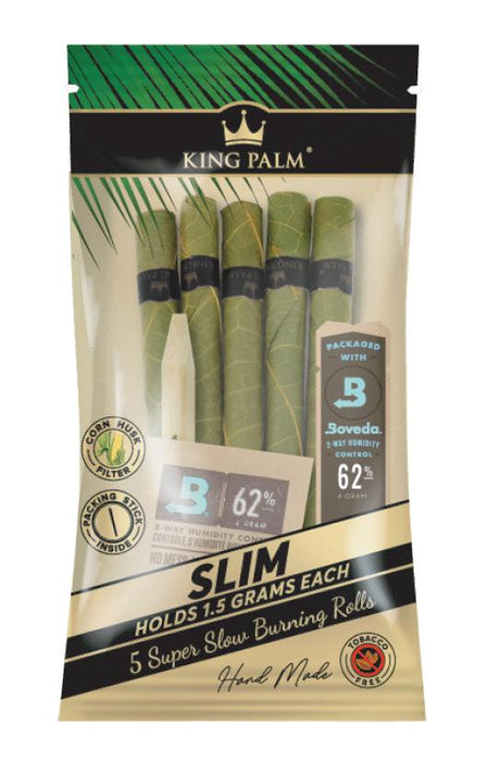 King Palm 5 Pack Slim Rolls