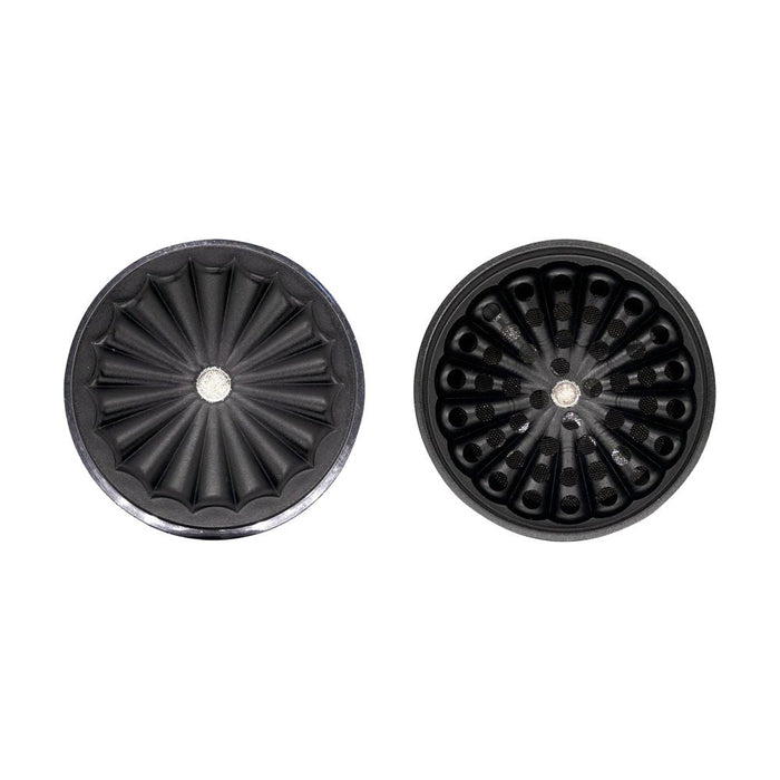 ONGROK Flower Petal Toothless Aluminum Storage Grinder