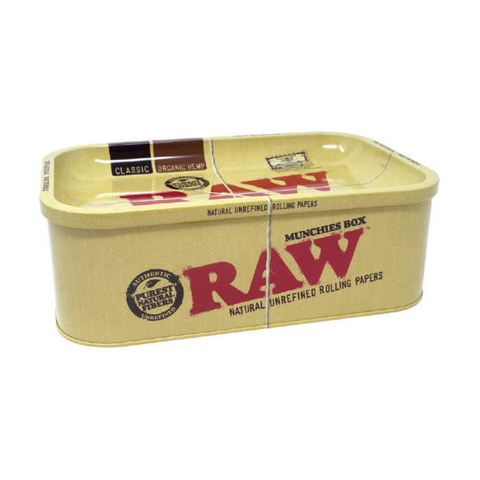 RAW Munchies Storage Box Rolling Tray