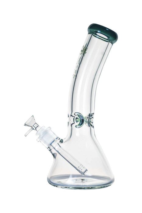 The Kind Glass Thick Glass Bent Neck Beaker Bong 10" to 24"