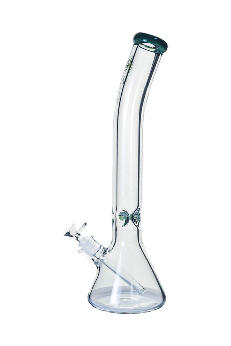 The Kind Glass Thick Glass Bent Neck Beaker Bong 10" to 24"