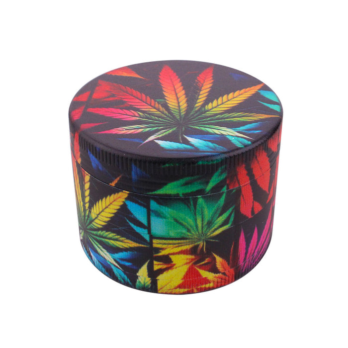 Splash Artwork Aluminum 4-Piece Herb Grinder