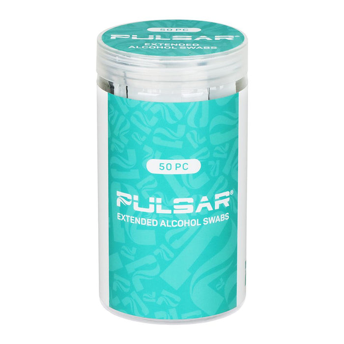 Pulsar Alcohol Cotton Cleaning Swabs 50 Count Tub