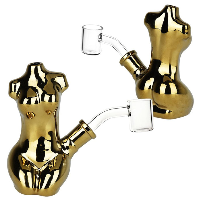Electroplated Female Body Mini Dab Rig