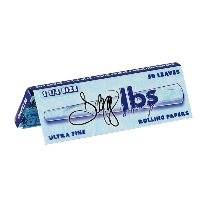 Dogg Lbs Blue Paisley Rolling Papers 1 1/4
