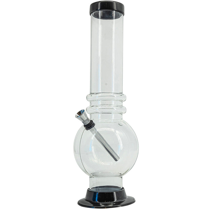 Acrylic Bubble Base Bong | 12" Or 15"
