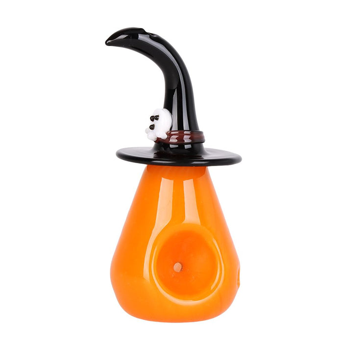 Kush Cargo The Pumpkin Witch Glass Hand Pipe