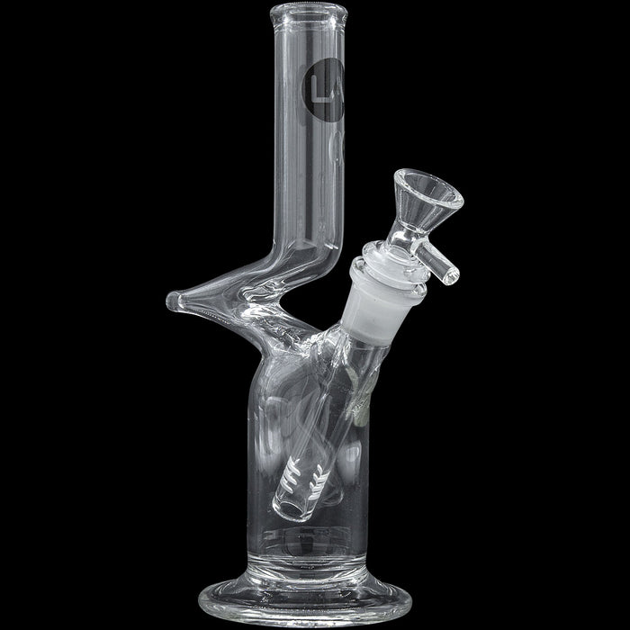 LA Pipes "Zig" Straight Zong Style Bong
