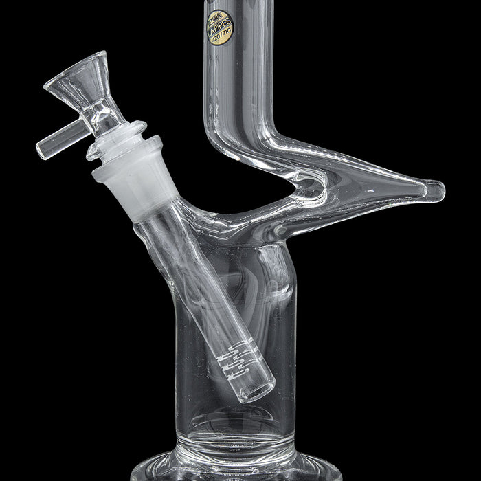 LA Pipes "Zig" Straight Zong Style Bong