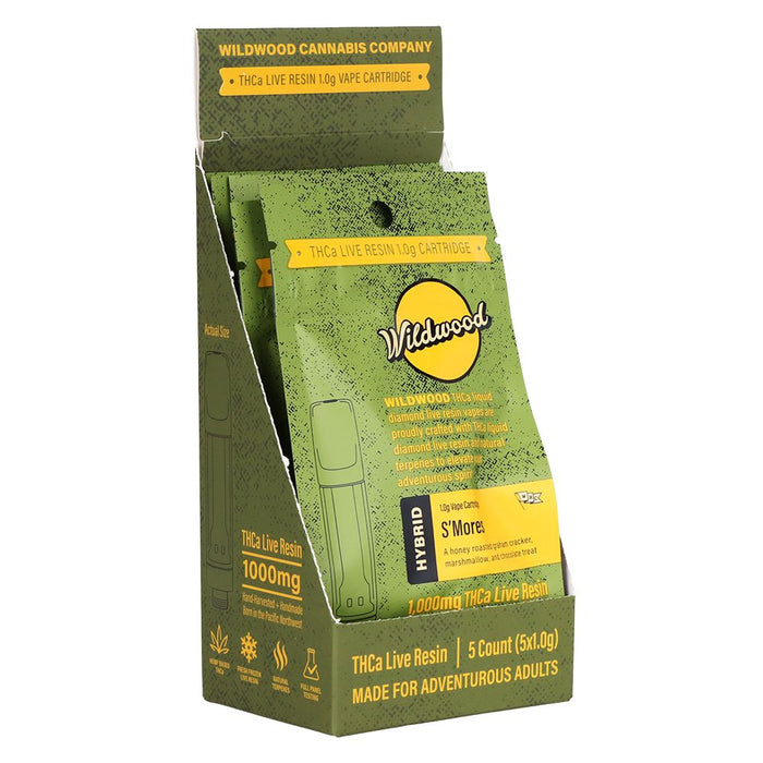 Wildwood Dispensary Grade Live Resin THCA Cartridge 1g