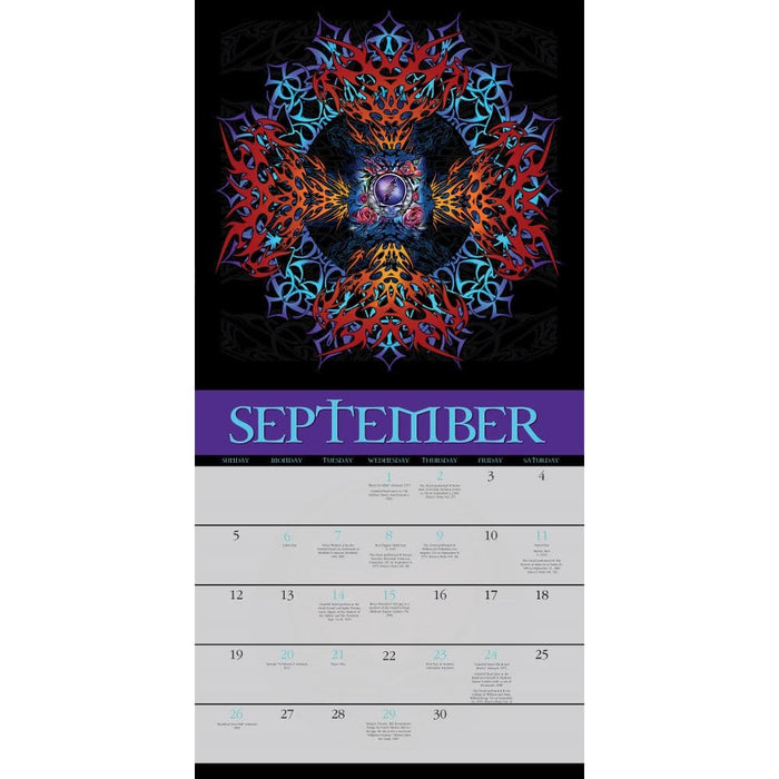 Grateful Dead 2027 Wall Calendar - 12" x 12"