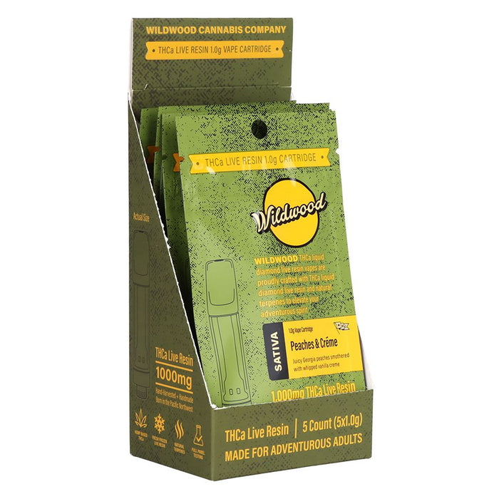 Wildwood Dispensary Grade Live Resin THCA Cartridge 1g