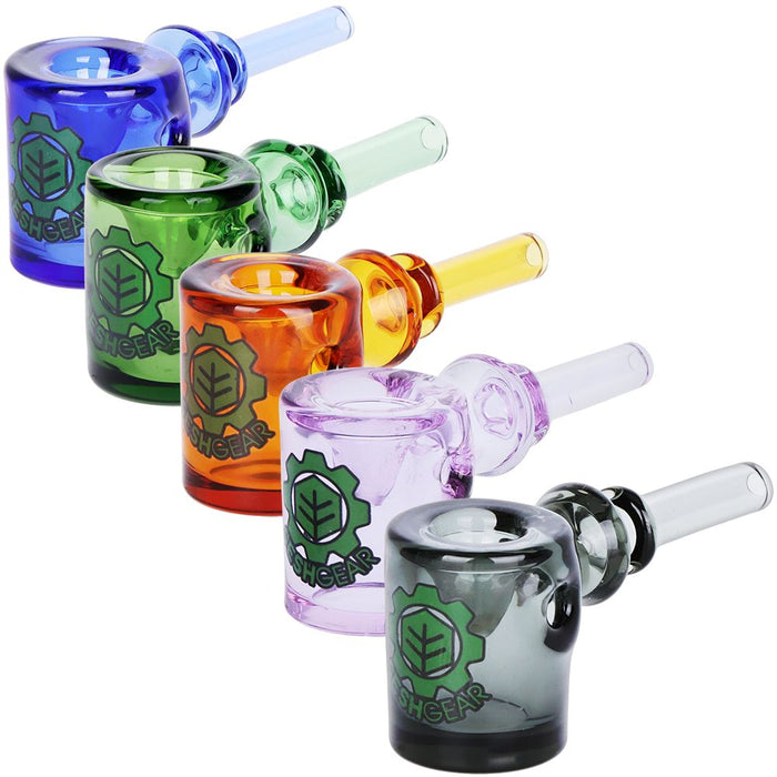 SeshGear Hammer Jr. Mini Glass Hand Pipe - 5 Piece Bundle Set