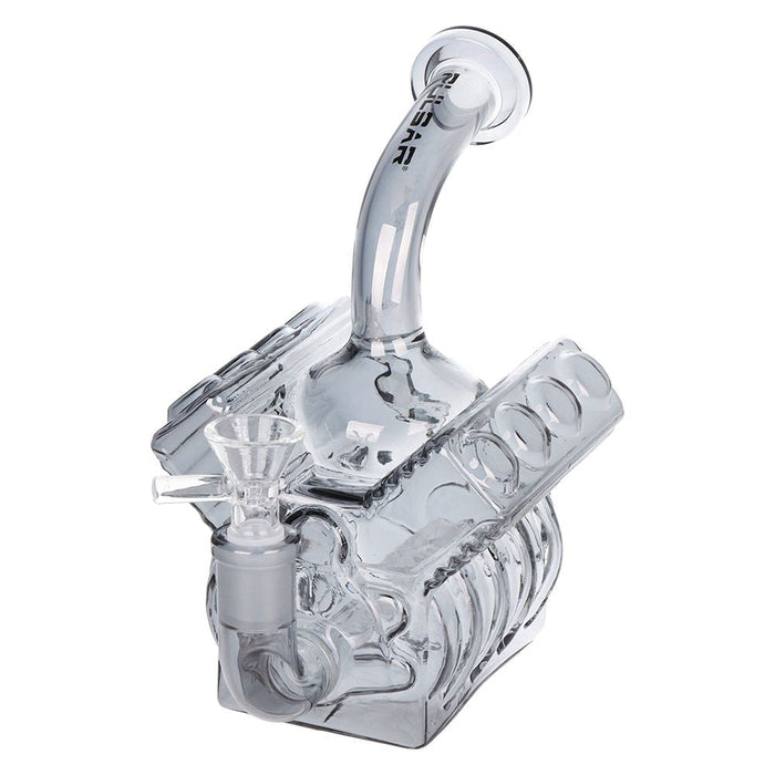 Pulsar V8 Engine Electroplated Glass Water Pipe