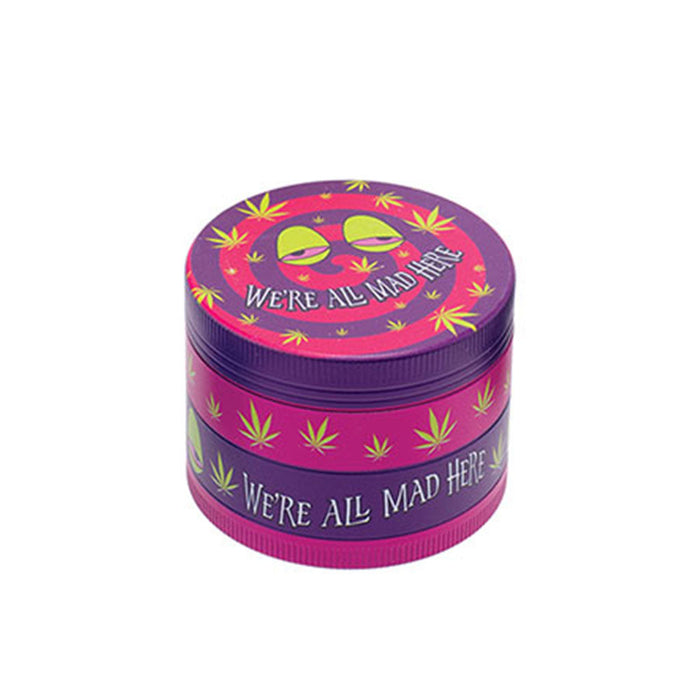 We're All Mad Here 4 Piece Grinder