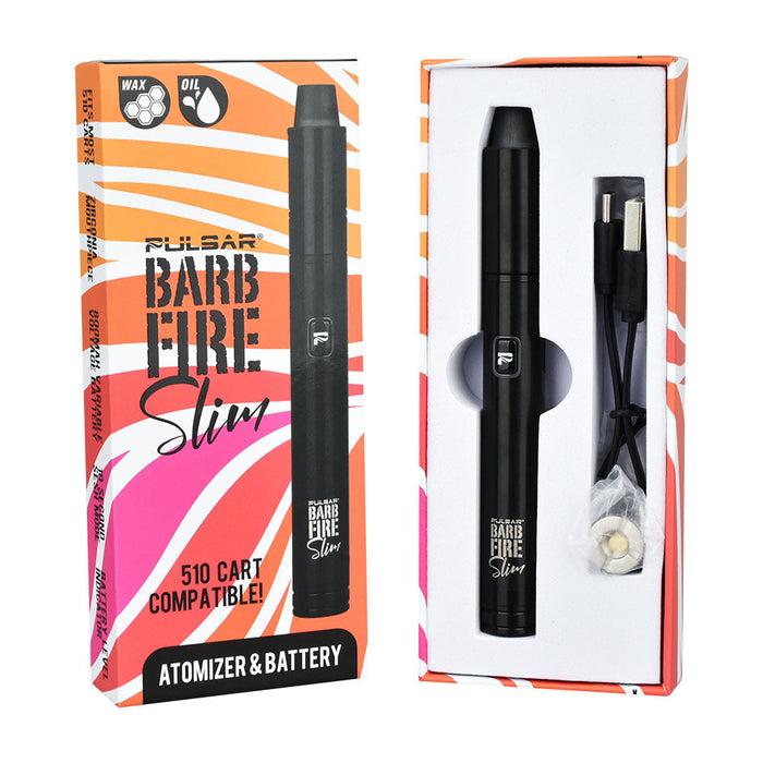 Pulsar Barb Fire Slim Variable Voltage 2-in-1 Vape | Wax & Cartridges