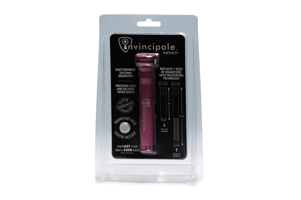 Invincipole Infinity Downstem 18mm and 14mm Joints