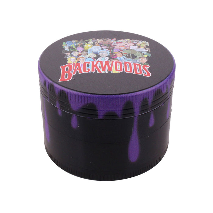 4 Piece Cookies Backwoods Cartoon Herb Grinder