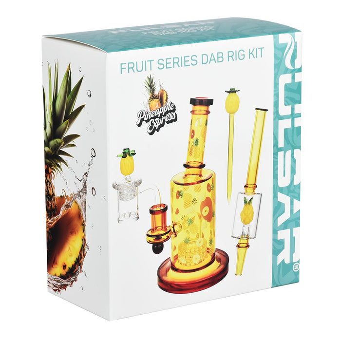 Fruit Series Pineapple Express Glow In The Dark Dab Rig Kit