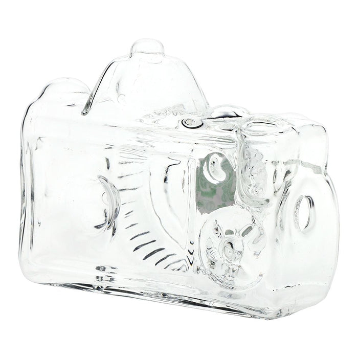 SeshGear Old School Camera Glass Hand Pipe