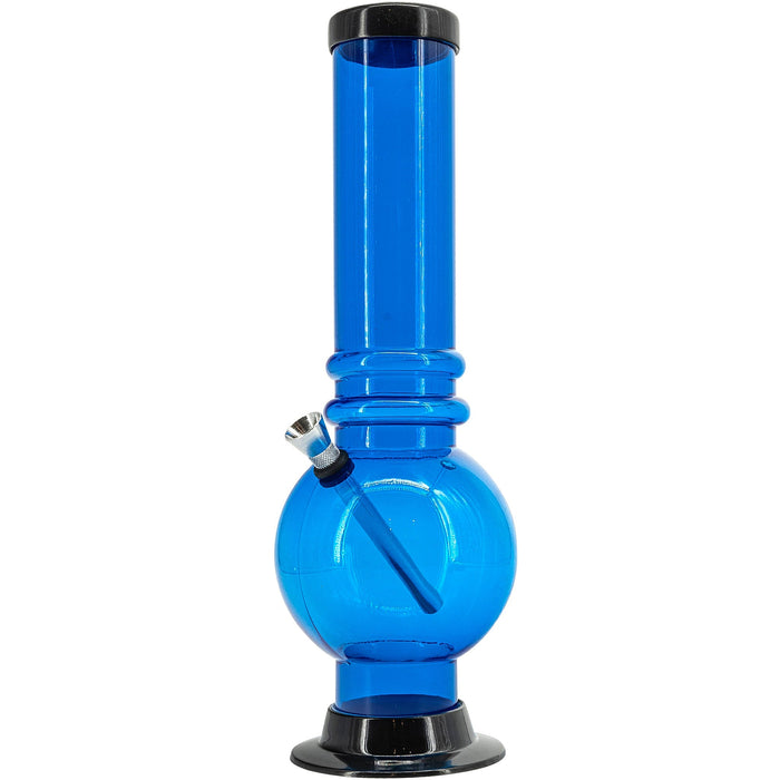 Acrylic Bubble Base Bong | 12" Or 15"