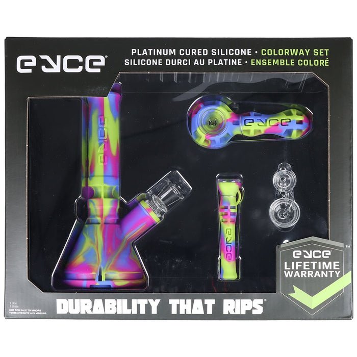 Eyce Colorway Silicone Herb Pipes Box Set