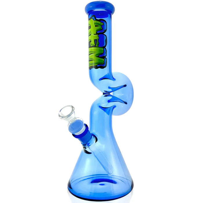 AFM Glass 12" Hunchback Full Color Bong - 5 Colors