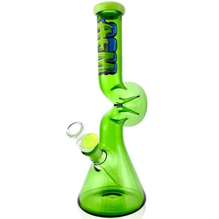 AFM Glass 12" Hunchback Full Color Bong - 5 Colors