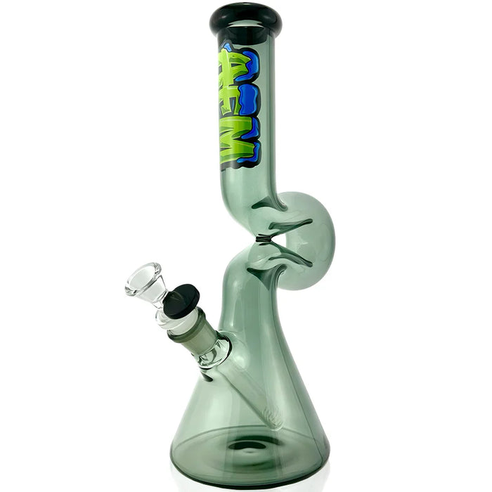 AFM Glass 12" Hunchback Full Color Bong - 5 Colors