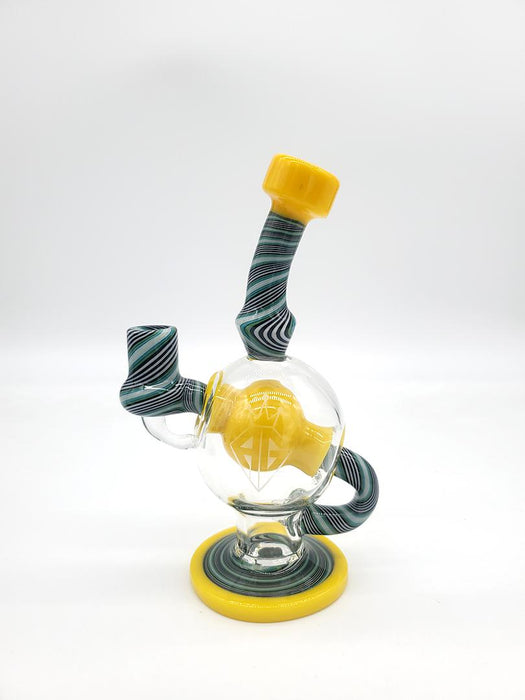 Augy Glass 7" Heady Bulb Dab Rig