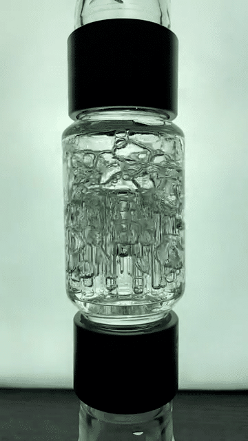 Prism Beaker Water Pipe Double Stack