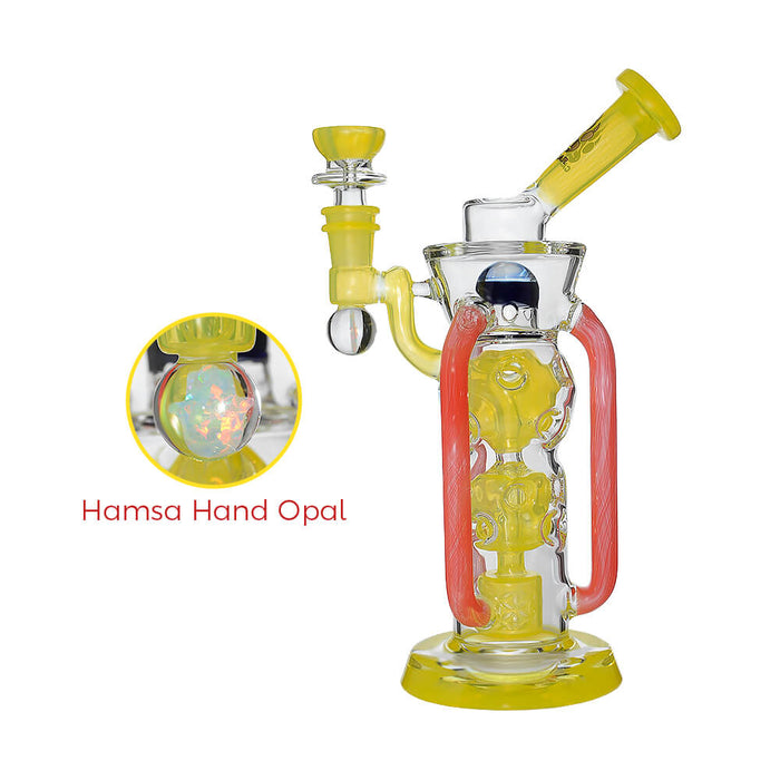 Calibear Colorflow Art Series Recycler Dab Rig