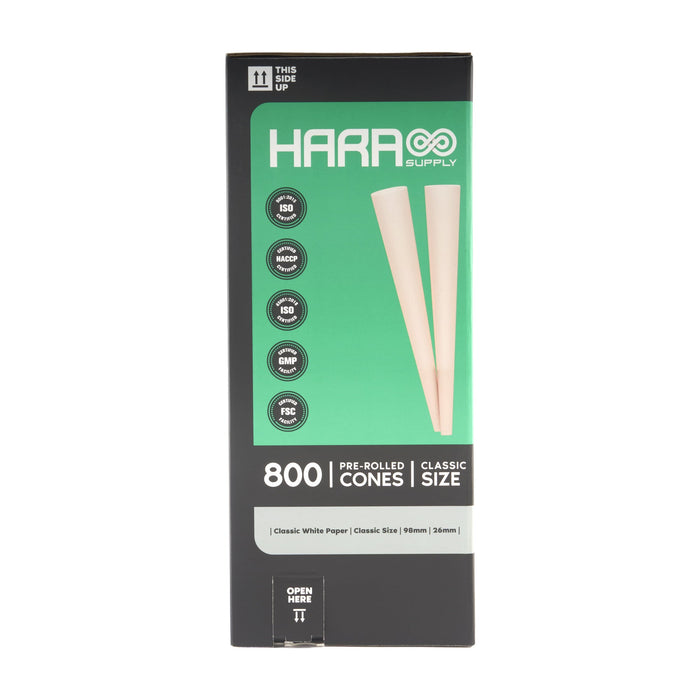 Hara Supply Paper Cones - 98mm - 800pc