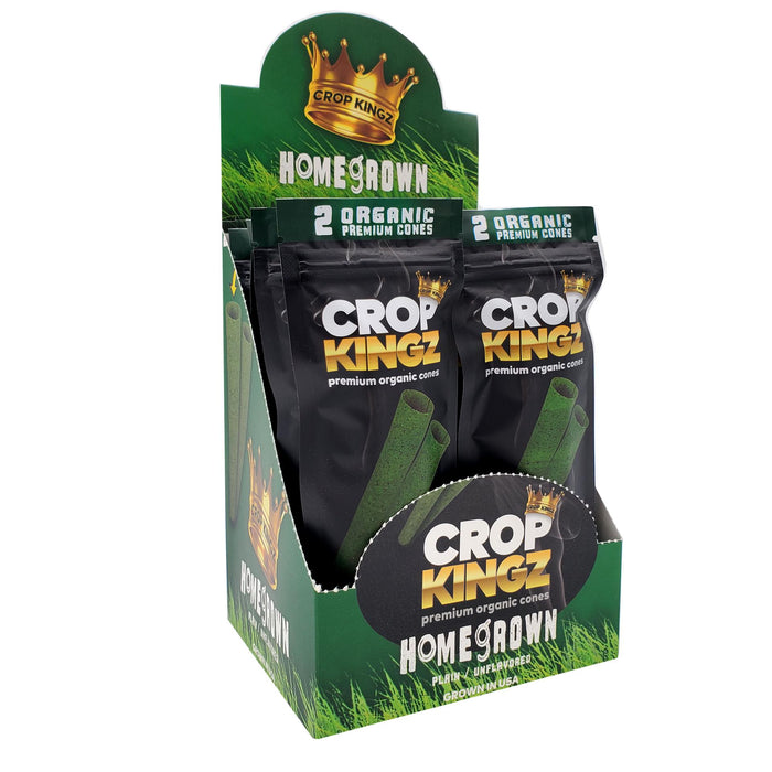 Crop Kingz Organic Hemp Cones King Size - 6 Flavors