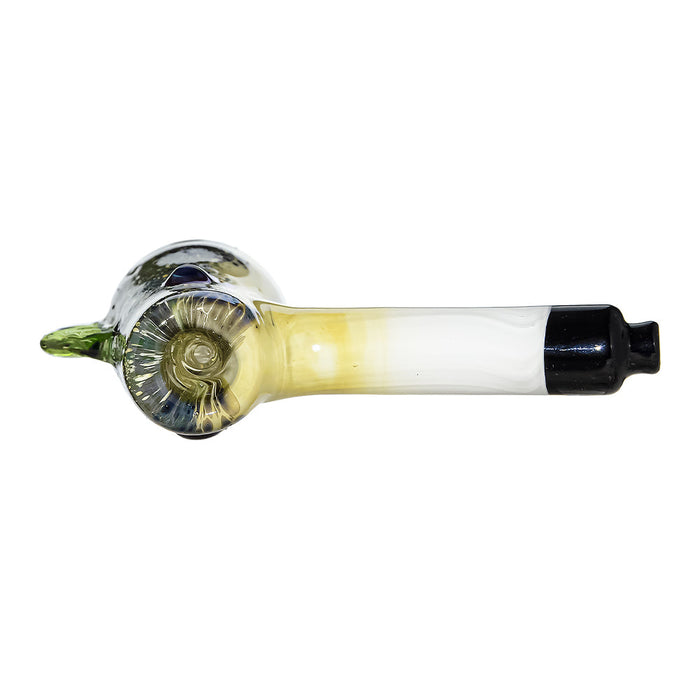 CaliBear Glass Puffer Fish Sculpted Hand Pipe