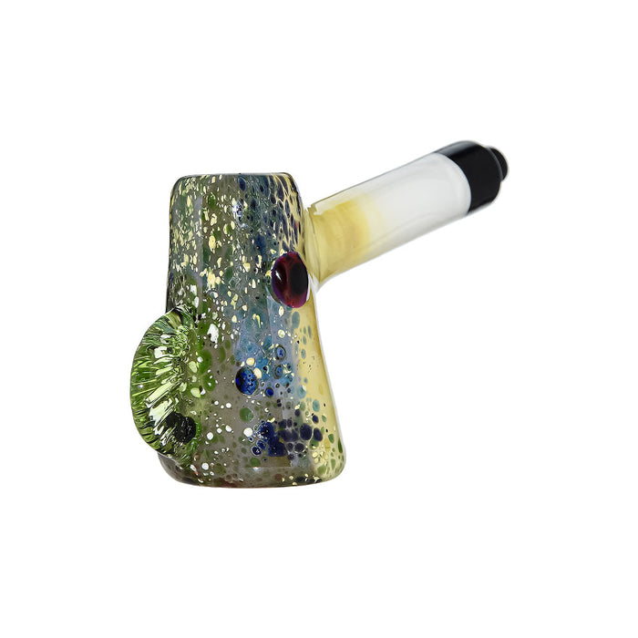CaliBear Glass Puffer Fish Sculpted Hand Pipe