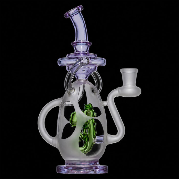 Calibear Heady Dino Recycler Egg Dab Rig