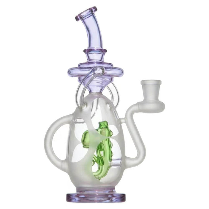 Calibear Heady Dino Recycler Egg Dab Rig