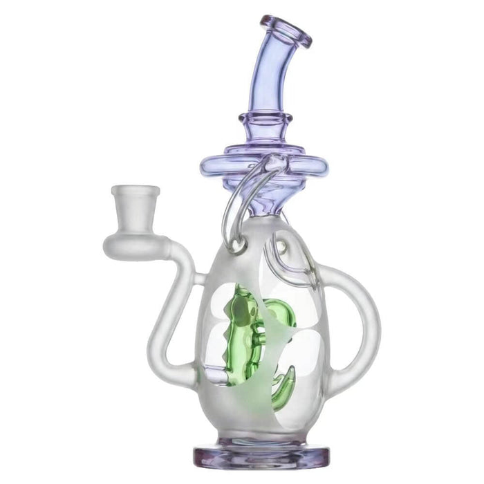 Calibear Heady Dino Recycler Egg Dab Rig