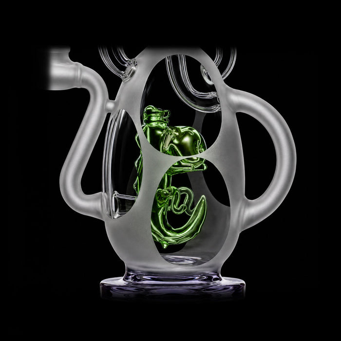 Calibear Heady Dino Recycler Egg Dab Rig