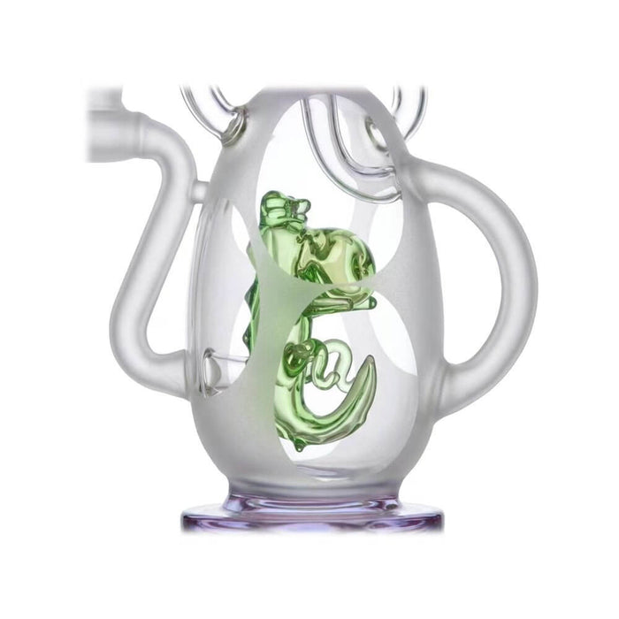 Calibear Heady Dino Recycler Egg Dab Rig