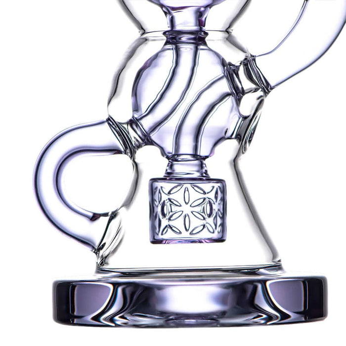 Calibear BTK Dab Rig 8" Triple Seed of Life Perc