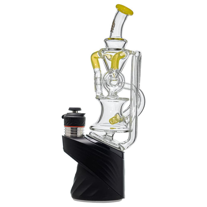 Triple Donut Recycler Glass Attachment for Puffco Peak OG & Pro | CaliBear